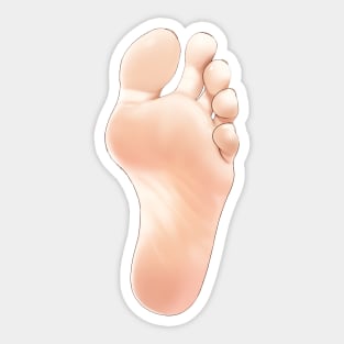 A Foot Sticker